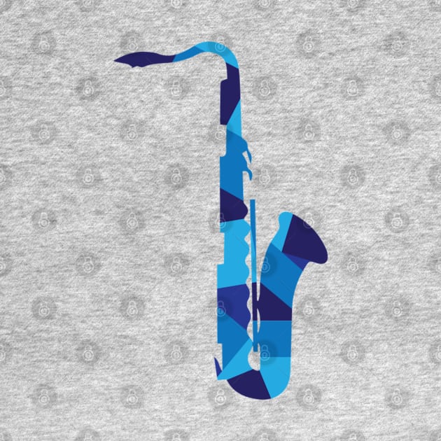 Blues Sax - Abstract by ryanforkel